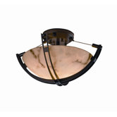 Crossbar LumenAria 2 Light Semi Flush Mount
