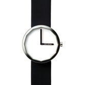 Twelve Men's Watch with Silver Case