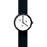 Twelve Men's Watch with Black Case and Chronograph Dial