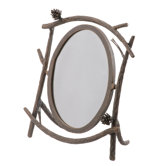 Pine Table Mirror
