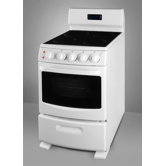 Electric Range in White
