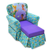 Disney's Kid's Rocking Chair and Ottoman Set