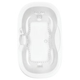 Luxeair 69.75" x 26.5" Whirlpool Bath Tub