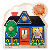 First Shapes Jumbo Wooden Knob Puzzle