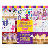 Dress-Up Reusable Sticker Pad