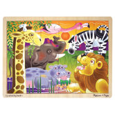 African Plains Wooden Jigsaw Puzzle
