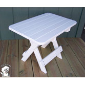Phat Tommy Folding Recycled Poly Side Table