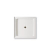 Double Threshold Square Shower Base