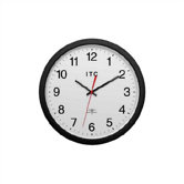 Time Keeper Black Atomic Wall Clock