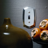 Colonial Design Single Toggle Switch Plate