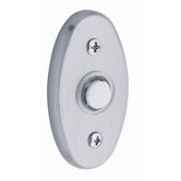 3" x 1.688" Oval Doorbell Button