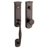 Tahoe 4.7" x 4.7" Handle Set in Distressed Venetian Bronze