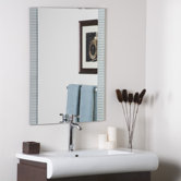 Sam Frameless Wall Mirror