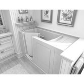 Acrylic 51" x 30" Bath Tub with Dual Massage System