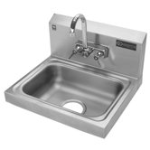 Hand Wash Sink with Gooseneck Faucet