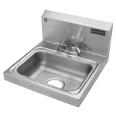 Hand Wash Sink with Deck Mount Faucet