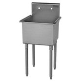 42" x 27" Single Bowl Scullery Sink