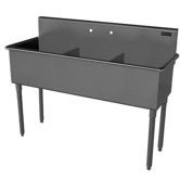 42" x 57" Triple Bowl Scullery Sink