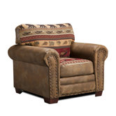 Lodge Chair and Ottoman
