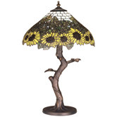 Tiffany Wild Sunflower Table Lamp