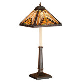 24.5" H Nuevo Mission Buffet Lamp