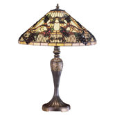 27.5" H Jeweled Grape Table Lamp
