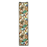 Tiffany Animals Tropical Fish Stained Glass Window