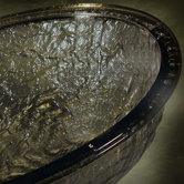 Undermount Glass Bathroom Sink