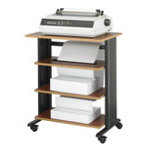 Adjustable Printer Stand in Cherry