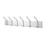 Nail Head Coat Rack, 6 Hook