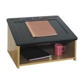 Tabletop Lectern in Medium Oak