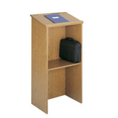 Stand-Up Lectern in Medium Oak
