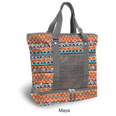 Elaine Large Tote Bag with Insulated Lunch Compartment