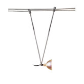 Telescope Wire Lamp in Chrome