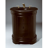 29" Vanity with Sink in Black