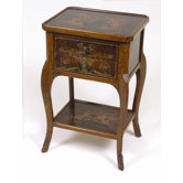 Multi-Tiered Telephone Table