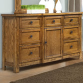 Ranchero 6 Drawer Combo Dresser