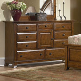 Pilgrimage 9 Drawer Combo Dresser