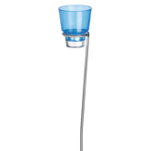 Calice Hurricane Lamp on Stalks