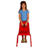 Creative Mix and Match 14" Plastic Classroom Stacking Chair