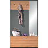 Designgarderobe "Easy" mit 1 Klappt&uuml;r