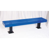 Metal and Plastic Picnic Bench