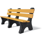 UltraSite Recycled Plastic Portable Bench