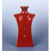 Medium Ceramic Vase in Red