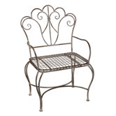 Antique Bistro Dining Arm Chair