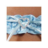 Blue Crush Wedding Garter