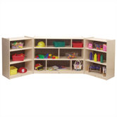 Three-Shelf Mobile Storage Unit