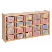 20 Tray Cubby Storage
