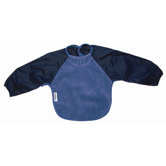 Long Sleeve Fleece Bib in Teal