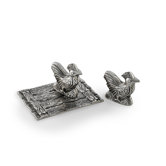 Rooster Salt and Pepper Sets with Tray